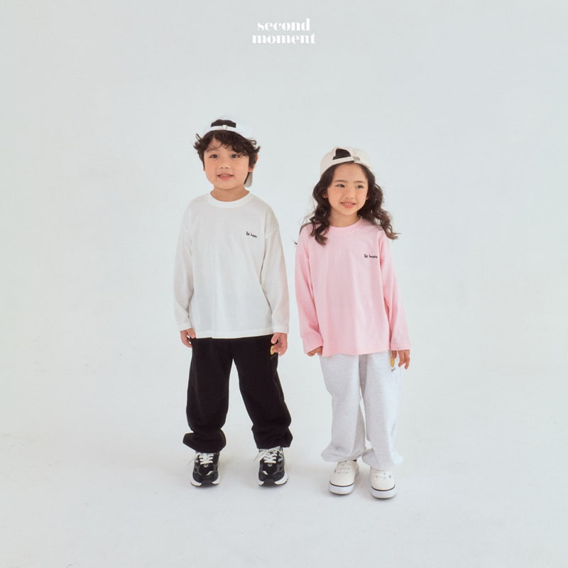 Second Moment - Korean Children Fashion - #kidsstore - Smile Jogger Pants - 9