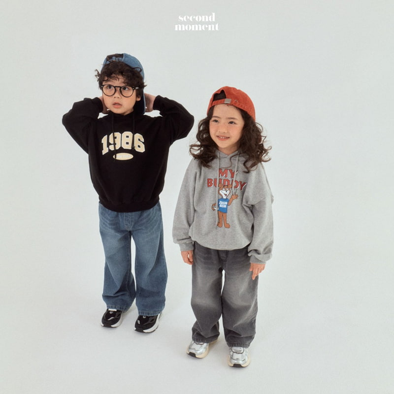 Second Moment - Korean Children Fashion - #kidsstore - My Buddy Hoodie - 5