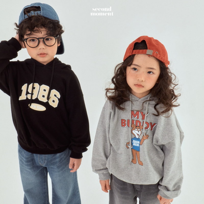 Second Moment - Korean Children Fashion - #kidsstore - 1986 Hoodie - 12