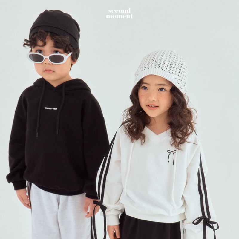 Second Moment - Korean Children Fashion - #kidsshorts - Tape Jogger Pants - 4