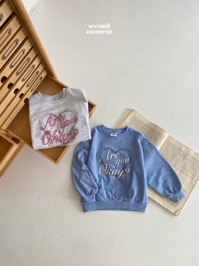 Second Moment - Korean Children Fashion - #kidsstore - Heart OK Sweatshirts