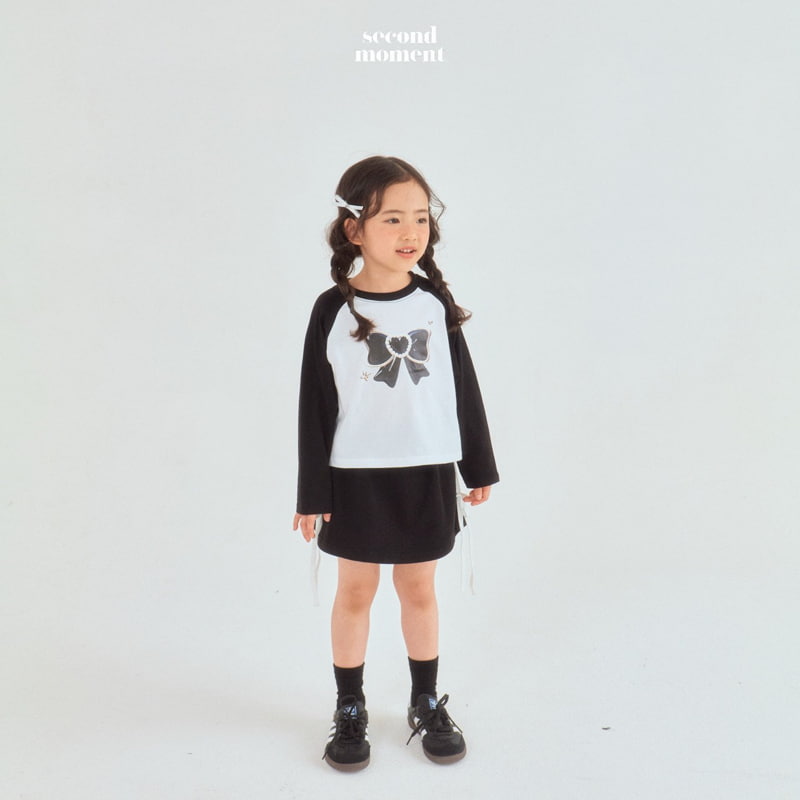 Second Moment - Korean Children Fashion - #kidzfashiontrend - Ribbon Tape Skirt - 11