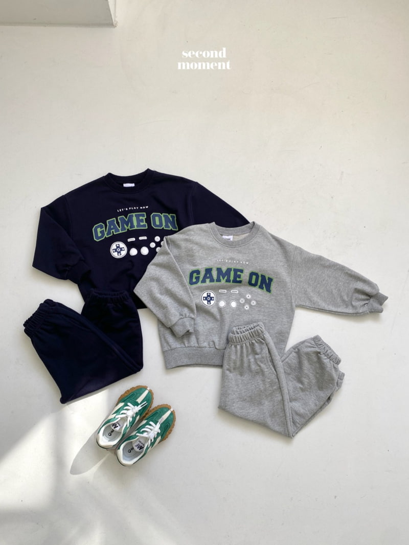 Second Moment - Korean Children Fashion - #kidzfashiontrend - Game Top Bottom Set