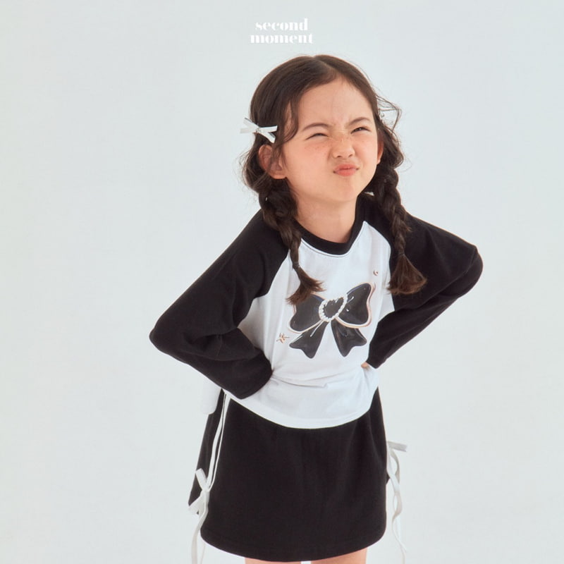 Second Moment - Korean Children Fashion - #kidzfashiontrend - Raglan Colored Tee - 9