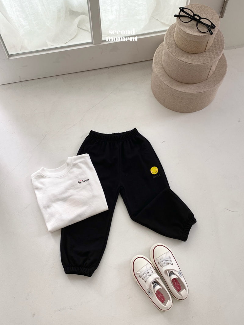 Second Moment - Korean Children Fashion - #kidzfashiontrend - Smile Tee - 6