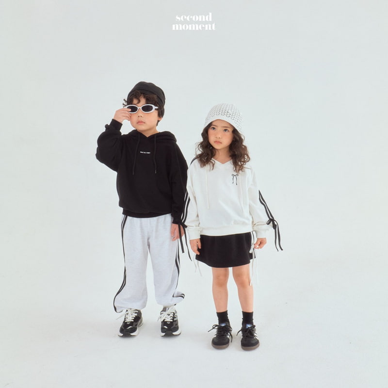 Second Moment - Korean Children Fashion - #kidzfashiontrend - Tape Jogger Pants - 5