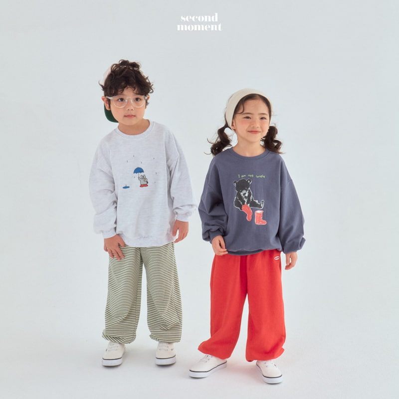 Second Moment - Korean Children Fashion - #littlefashionista - Rain Cat Sweatshirts - 10
