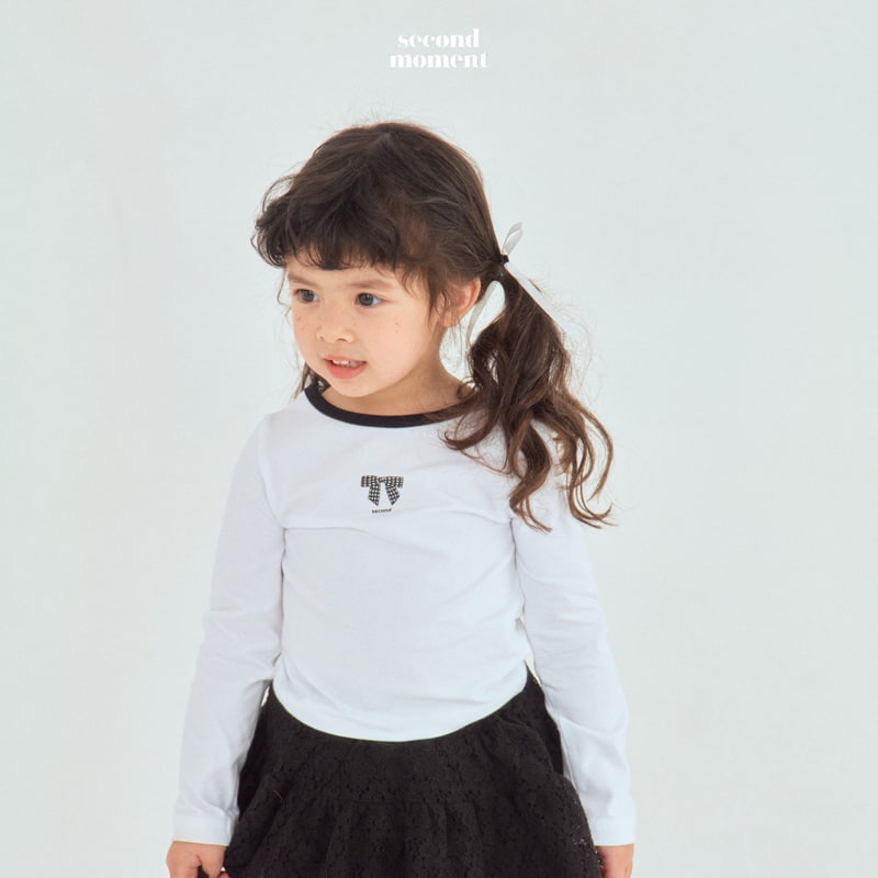 Second Moment - Korean Children Fashion - #littlefashionista - Colored Crop Tee - 7