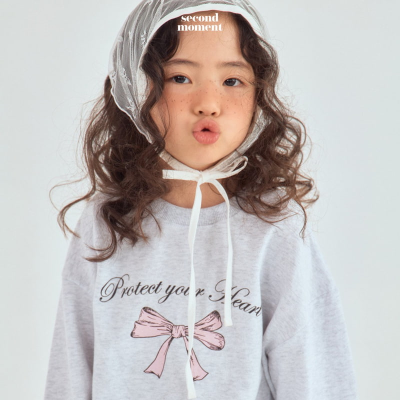 Second Moment - Korean Children Fashion - #littlefashionista - Ribbon Top Bottom Set - 12