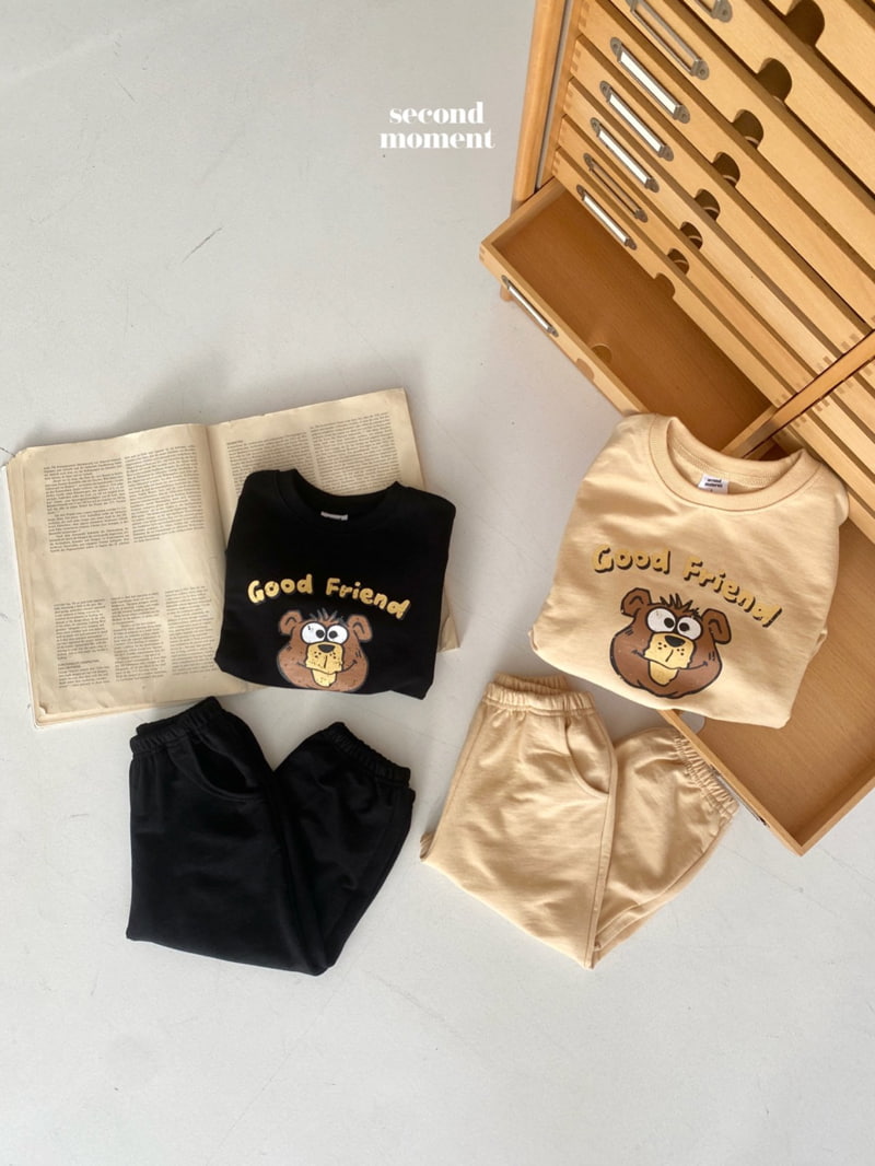 Second Moment - Korean Children Fashion - #magicofchildhood - Good Bear Set - 2