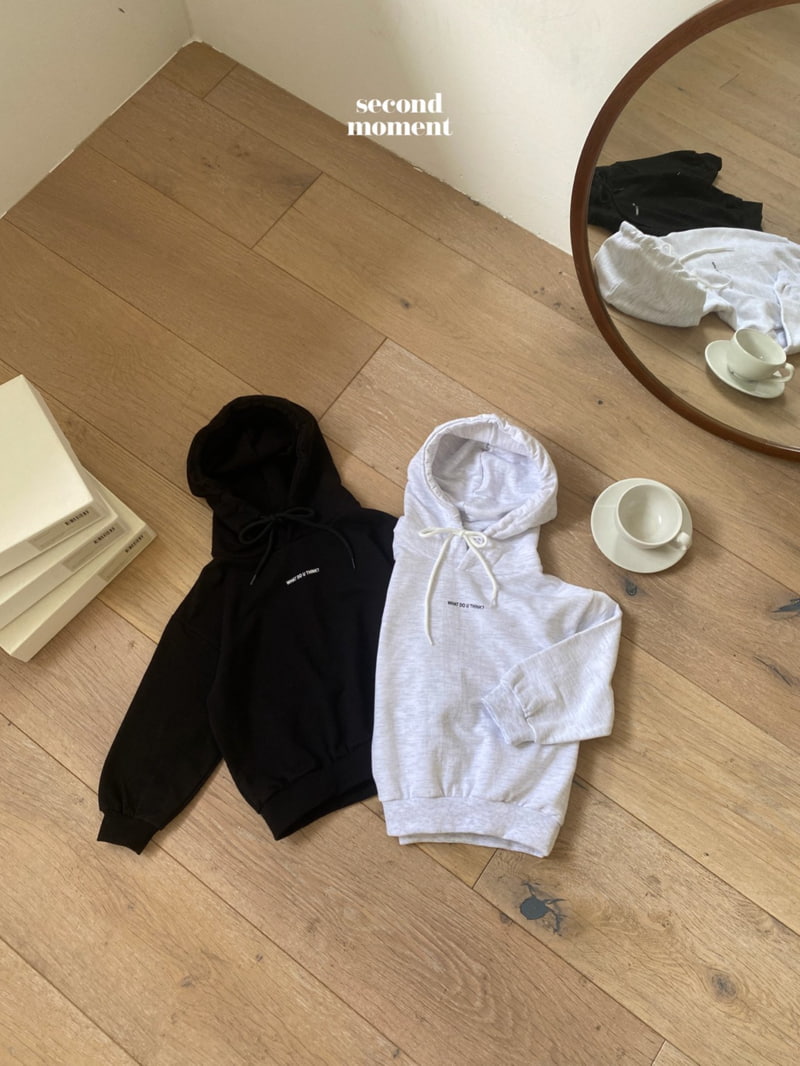 Second Moment - Korean Children Fashion - #magicofchildhood - Initial Hoodie