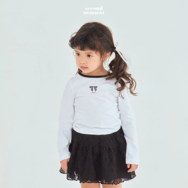 Second Moment - Korean Children Fashion - #magicofchildhood - Colored Crop Tee - 8
