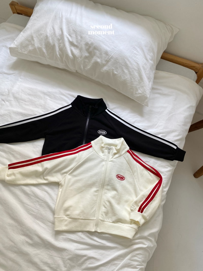 Second Moment - Korean Children Fashion - #magicofchildhood - Tape Zip-up Jacket - 3