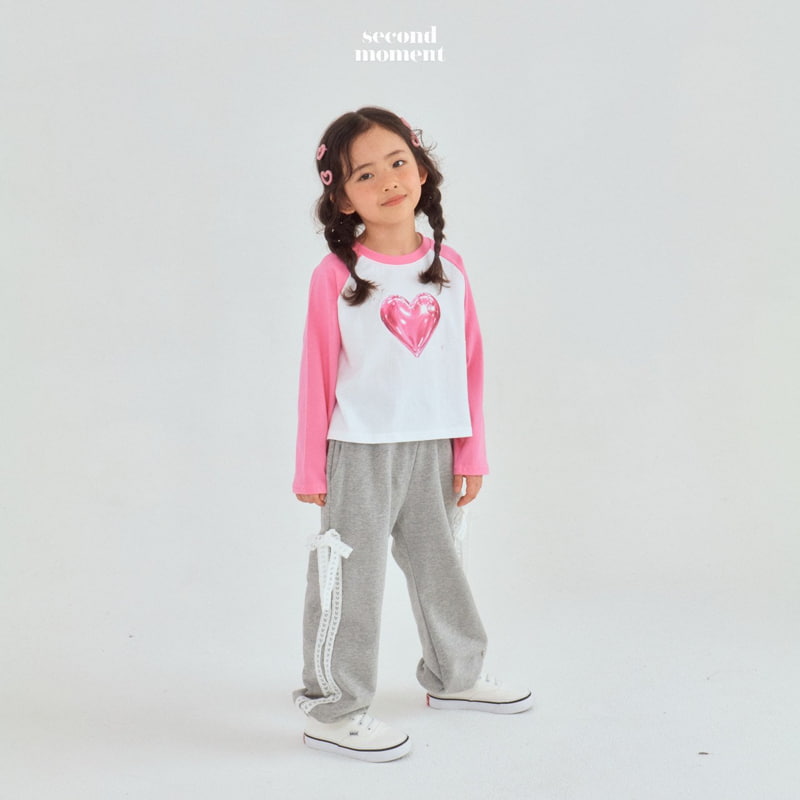 Second Moment - Korean Children Fashion - #magicofchildhood - Raglan Colored Tee - 12