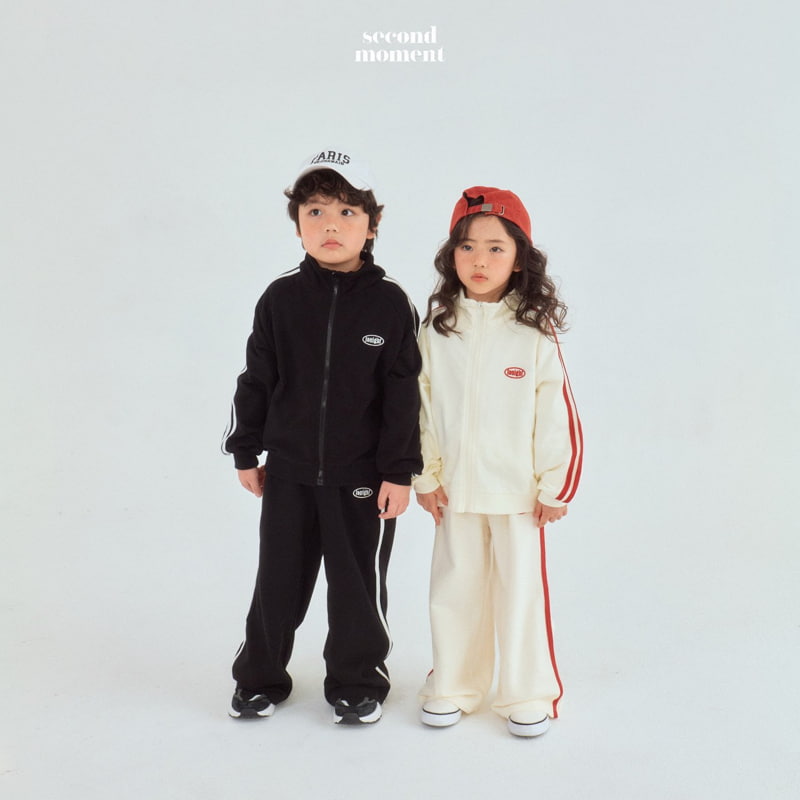 Second Moment - Korean Children Fashion - #magicofchildhood - Tape Wide Pants - 9