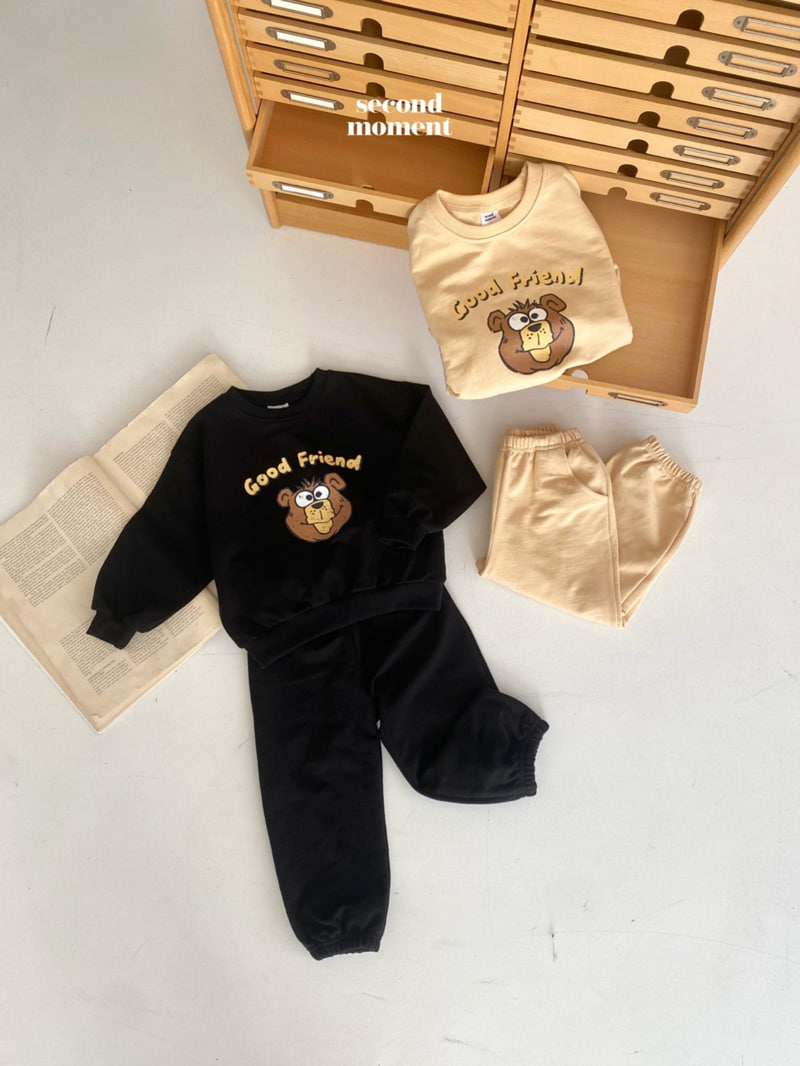 Second Moment - Korean Children Fashion - #minifashionista - Good Bear Set - 3
