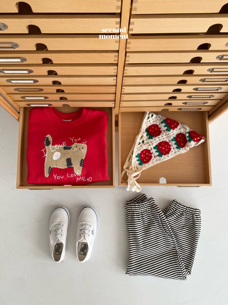 Second Moment - Korean Children Fashion - #minifashionista - Stripe Jogger Pants - 5