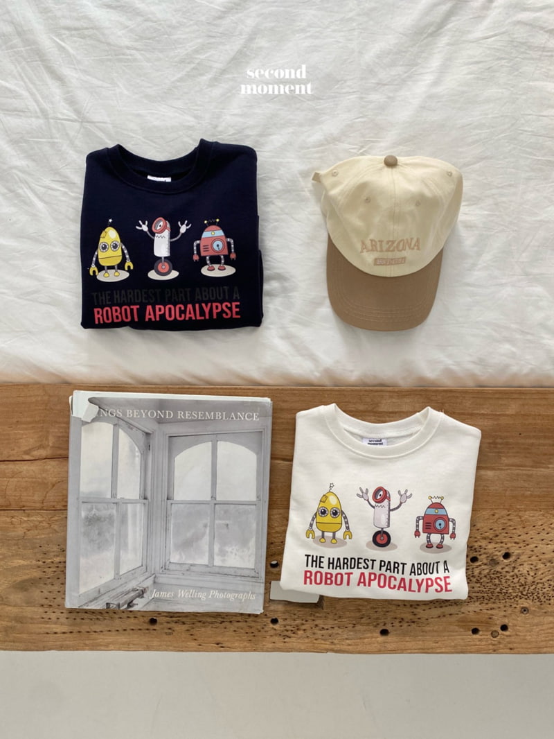 Second Moment - Korean Children Fashion - #prettylittlegirls - Robbot Sweatshirts