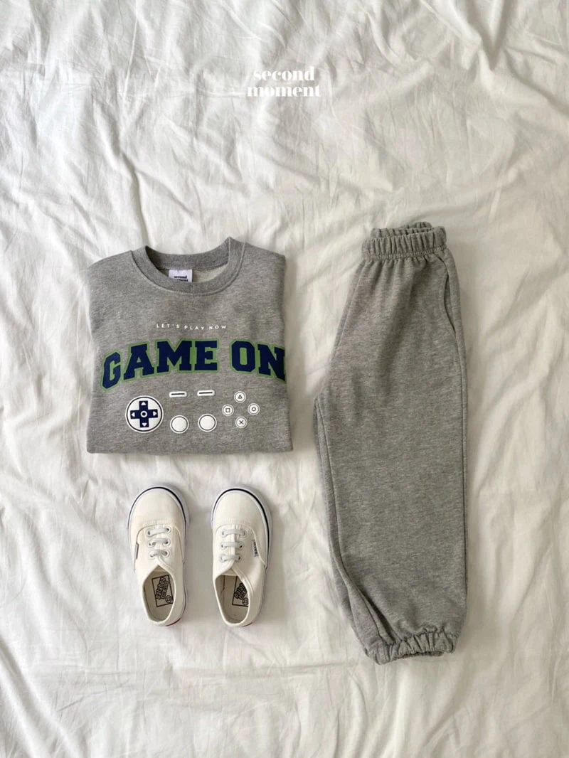 Second Moment - Korean Children Fashion - #prettylittlegirls - Game Top Bottom Set - 6