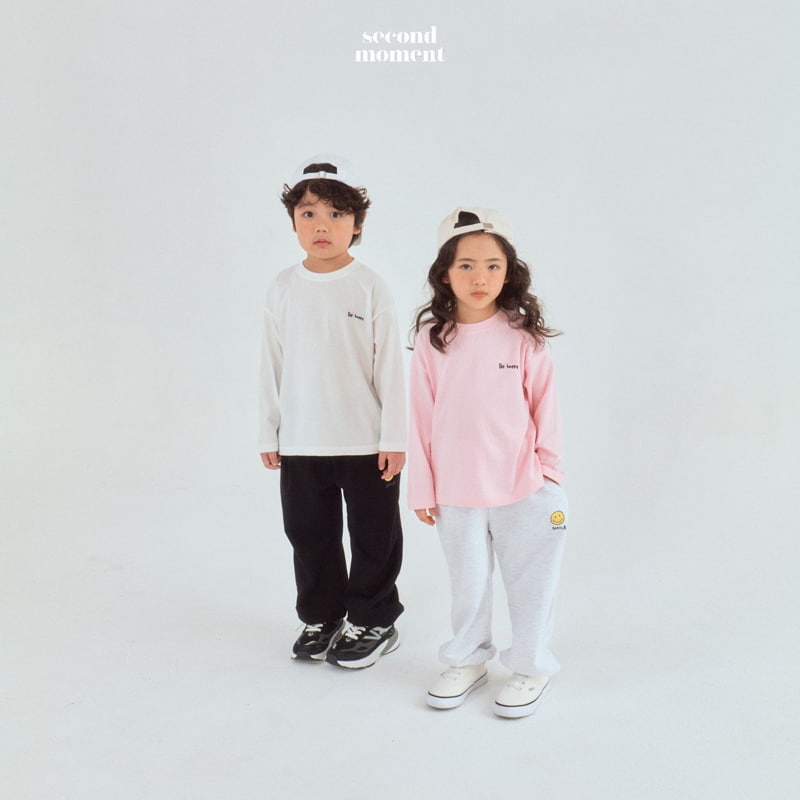 Second Moment - Korean Children Fashion - #prettylittlegirls - Smile Tee - 11