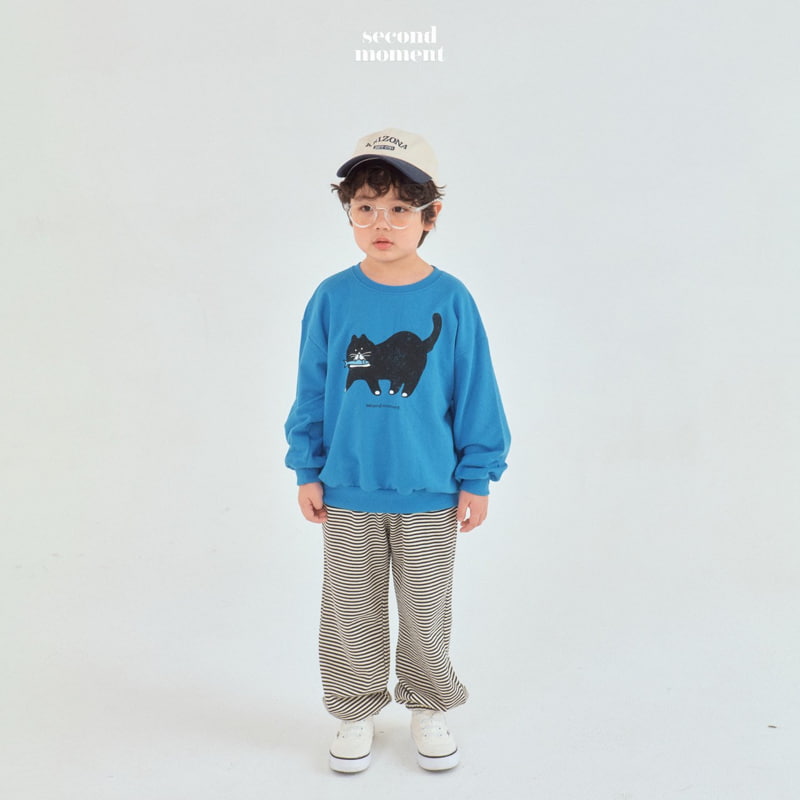Second Moment - Korean Children Fashion - #stylishchildhood - Fish Cat Sweatshirts - 11