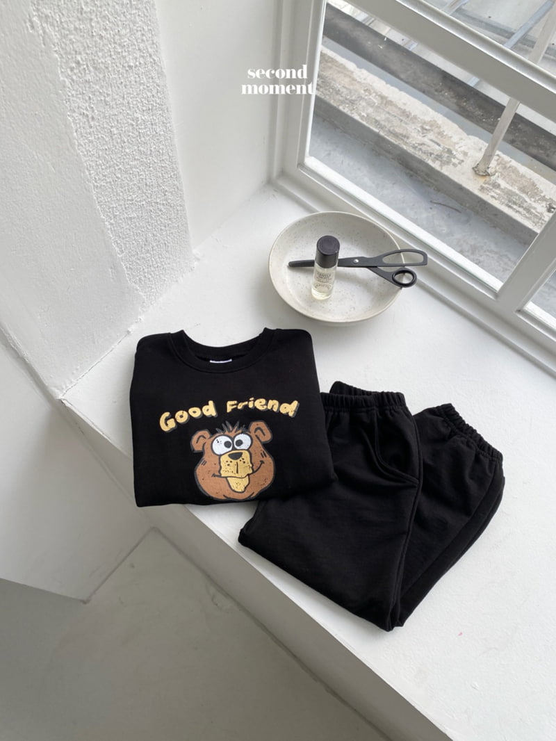 Second Moment - Korean Children Fashion - #todddlerfashion - Good Bear Set - 5