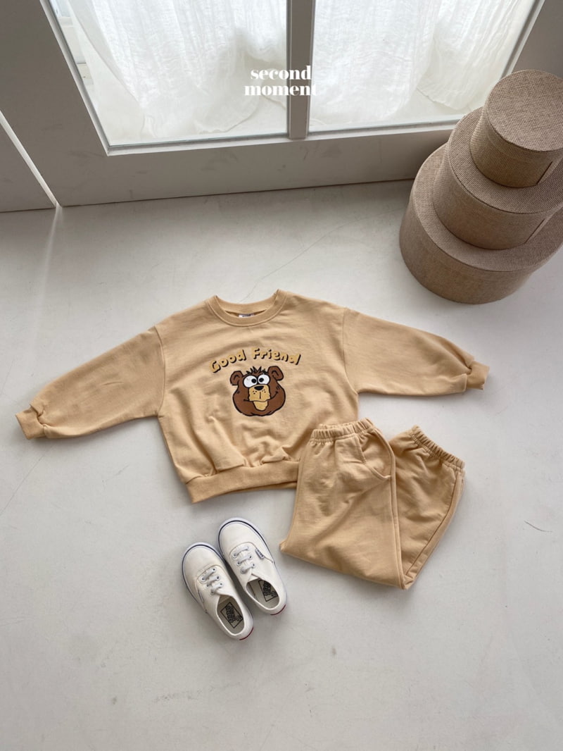 Second Moment - Korean Children Fashion - #toddlerclothing - Good Bear Set - 6
