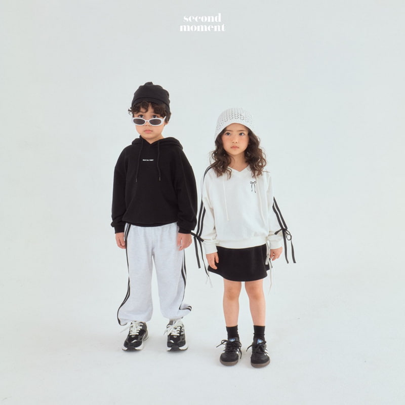 Second Moment - Korean Children Fashion - #toddlerclothing - Ribbon Tape Skirt - 2