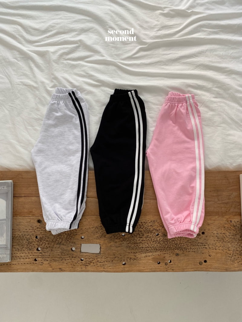 Second Moment - Korean Children Fashion - #toddlerclothing - Tape Jogger Pants - 12