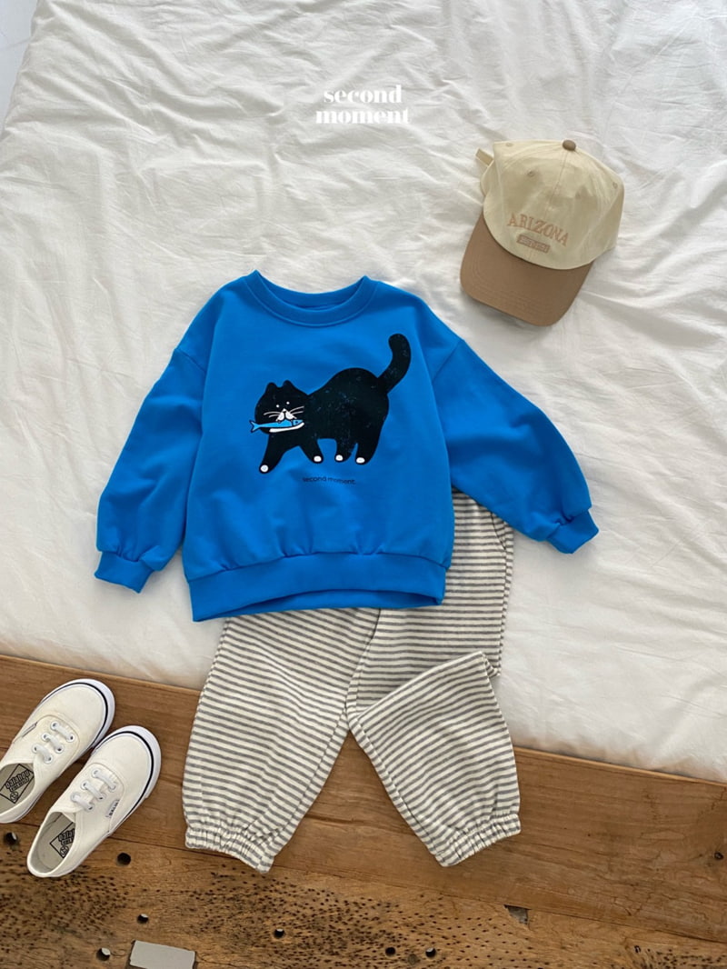 Second Moment - Korean Children Fashion - #toddlerclothing - Stripe Jogger Pants - 8