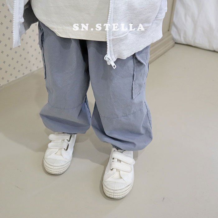 Sn.stella - Korean Children Fashion - #childrensboutique - Bang Bang Cargo Pants - 8