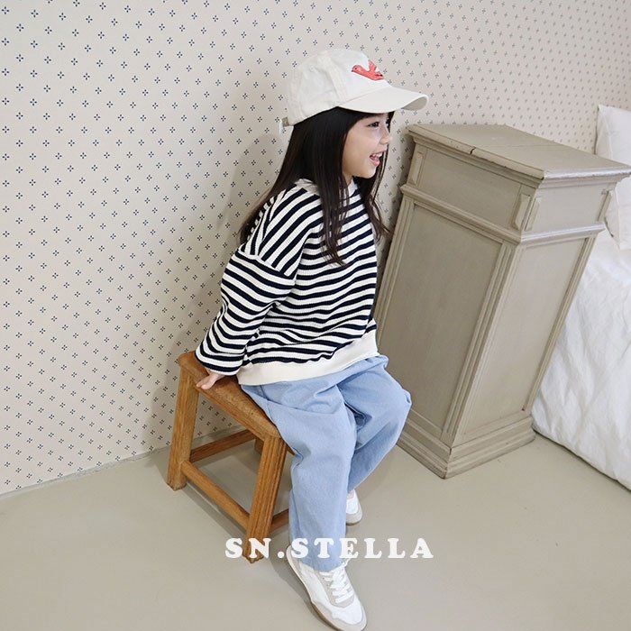 Sn.stella - Korean Children Fashion - #designkidswear - Waffle Sweatshirts - 10