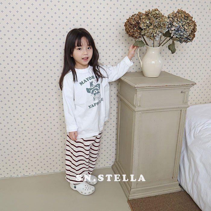 Sn.stella - Korean Children Fashion - #discoveringself - Raccoon Tee - 6