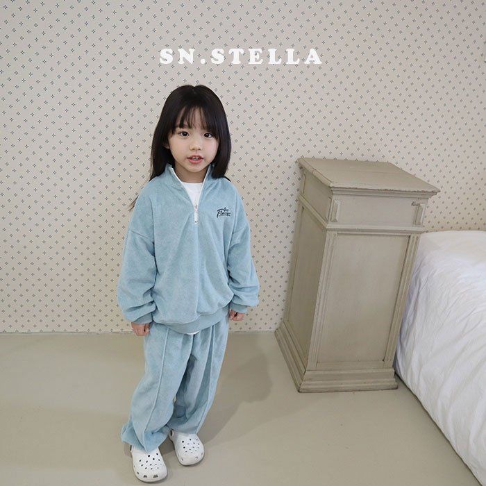 Sn.stella - Korean Children Fashion - #discoveringself - Terry Jogger Pants - 3