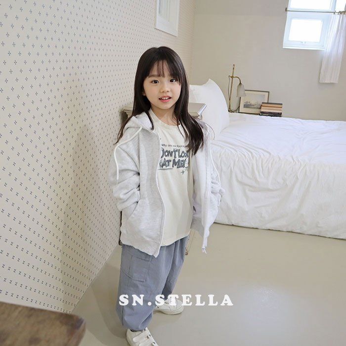 Sn.stella - Korean Children Fashion - #fashionkids - Bang Bang Cargo Pants - 11