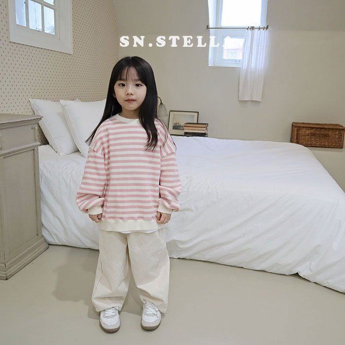 Sn.stella - Korean Children Fashion - #fashionkids - Plump Pants - 8