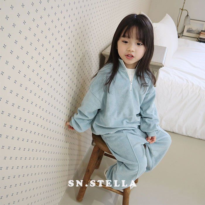 Sn.stella - Korean Children Fashion - #discoveringself - Terry Jogger Pants - 4