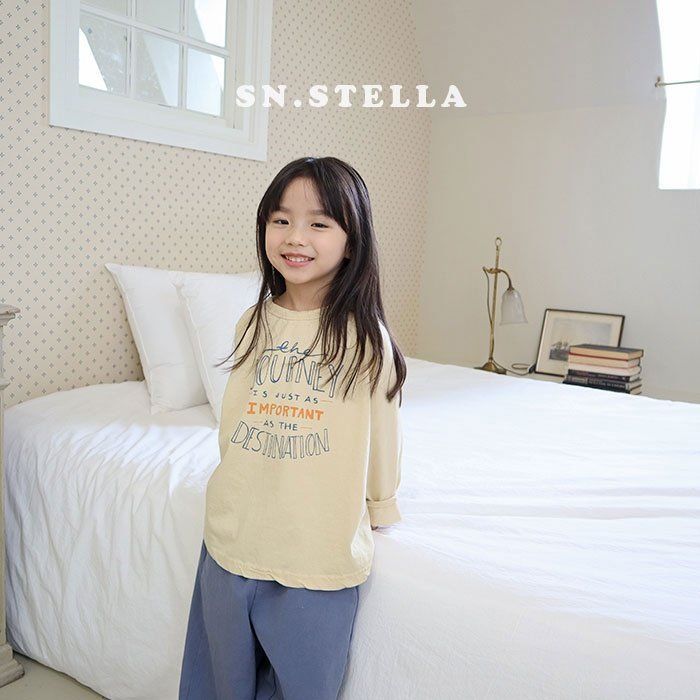 Sn.stella - Korean Children Fashion - #kidsshorts - Joy Tee - 10