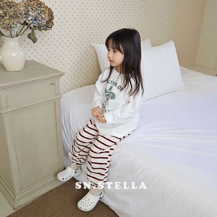 Sn.stella - Korean Children Fashion - #kidsshorts - Raccoon Tee - 8