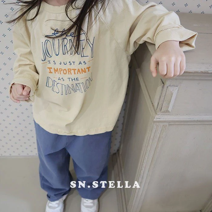 Sn.stella - Korean Children Fashion - #kidsstore - Joy Tee - 11