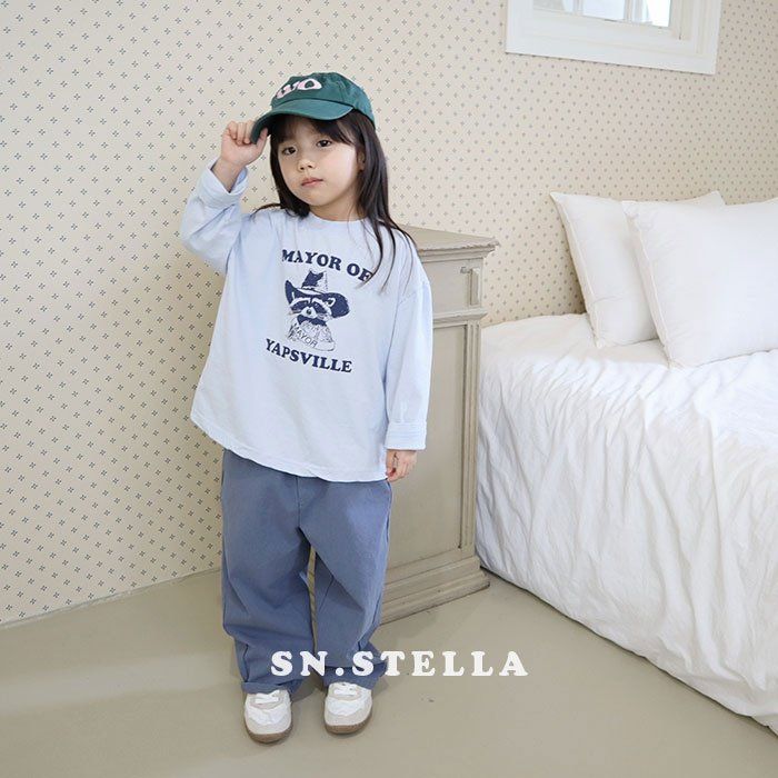Sn.stella - Korean Children Fashion - #kidzfashiontrend - Raccoon Tee - 10
