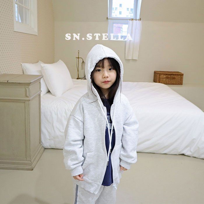 Sn.stella - Korean Children Fashion - #magicofchildhood - Andy Hood Zip-up Jacket - 7