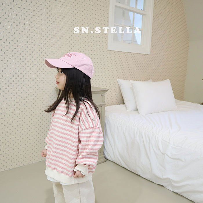 Sn.stella - Korean Children Fashion - #minifashionista - Waffle Sweatshirts - 3