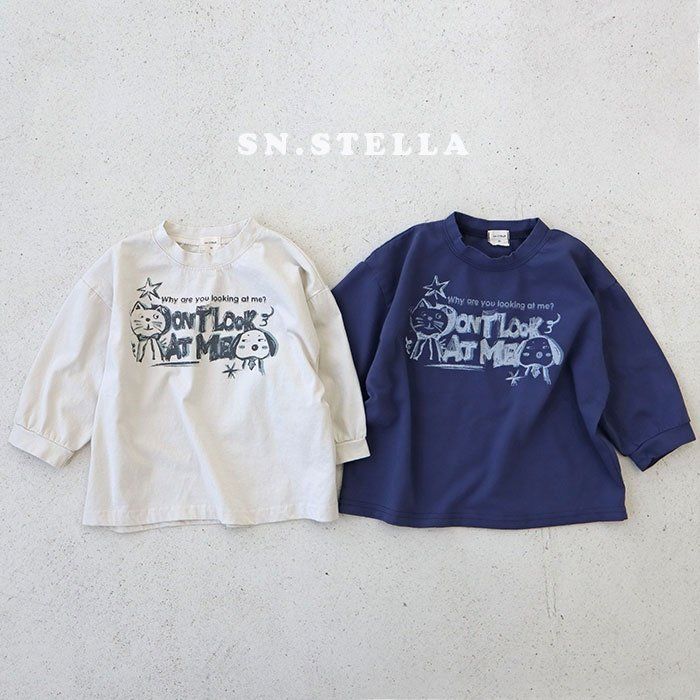 Sn.stella - Korean Children Fashion - #minifashionista - Dog Cat Tee - 12