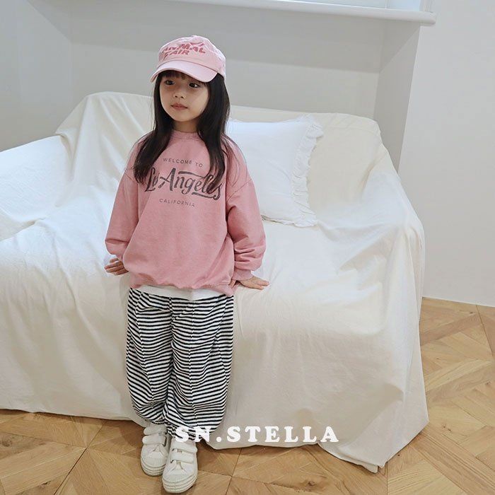 Sn.stella - Korean Children Fashion - #minifashionista - LA Sweatshirts - 5