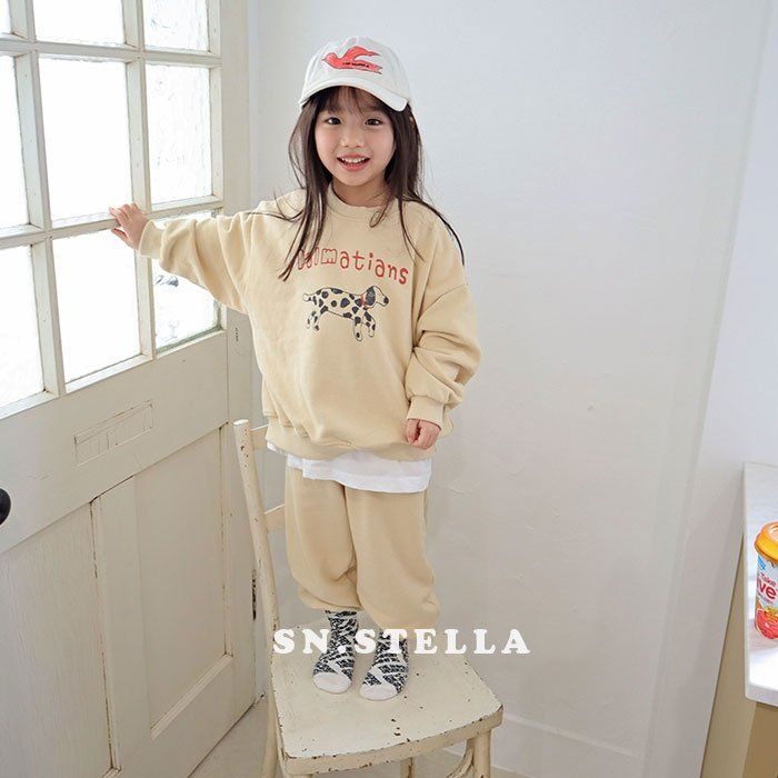 Sn.stella - Korean Children Fashion - #prettylittlegirls - Dalmatian Sweatshirts - 11