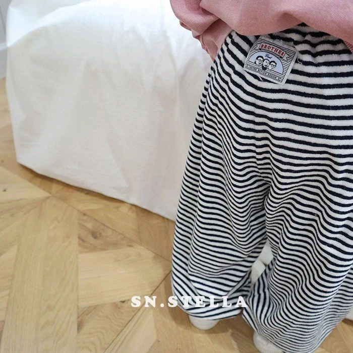 Sn.stella - Korean Children Fashion - #todddlerfashion - Brother Pants - 6