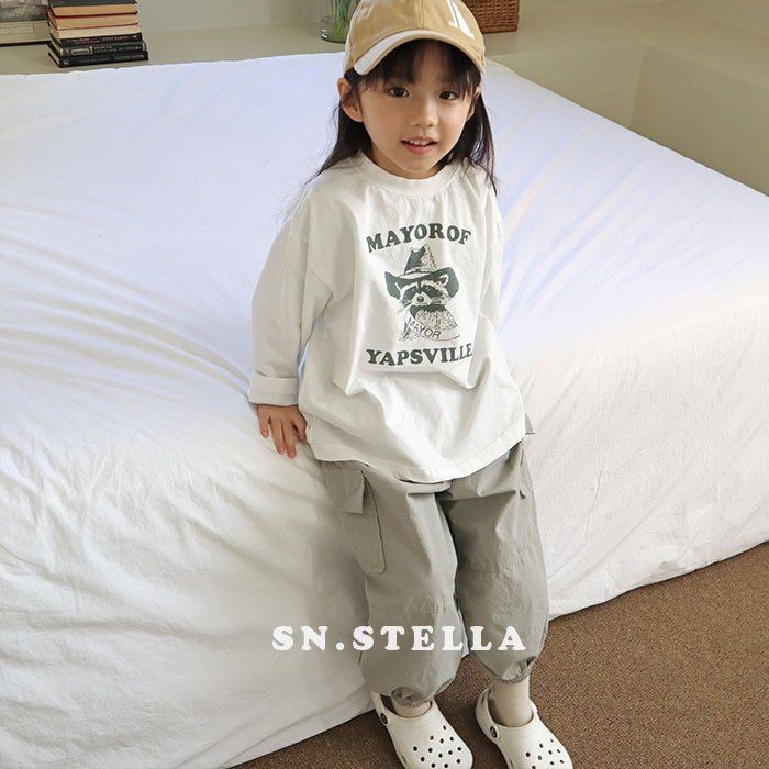 Sn.stella - Korean Children Fashion - #prettylittlegirls - Bang Bang Cargo Pants - 4