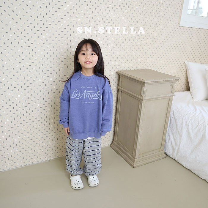 Sn.stella - Korean Children Fashion - #toddlerclothing - LA Sweatshirts - 8