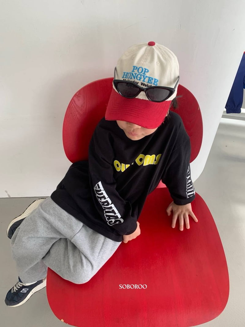 Soboroo - Korean Children Fashion - #childrensboutique - Custom Lettering Tee - 7